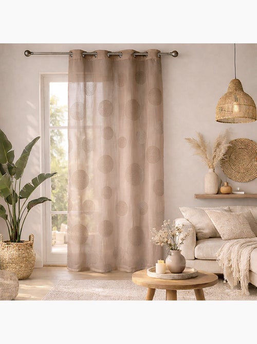 Cortinas redondas com impressão magnética - Kiabi Cortinas redondas com impressão magnética - Kiabi