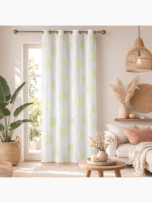 Cortinas redondas com impressão magnética - Kiabi Cortinas redondas com impressão magnética - Kiabi