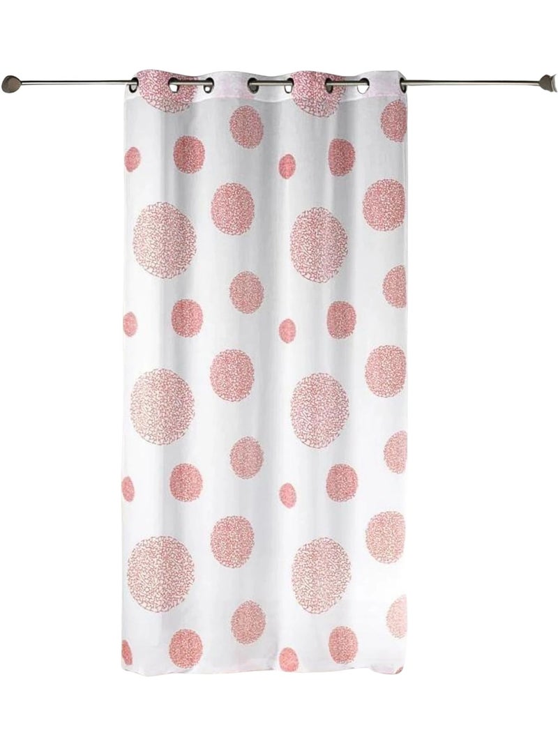 Cortinas redondas com impressão magnética Vermelho - Kiabi