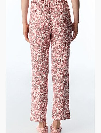Countryside calça de pijama estampada floral penti