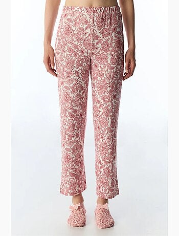 Countryside calça de pijama estampada floral penti