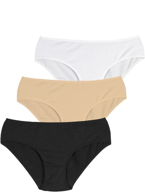 Cover slip pacote com 3 penti - Kiabi Cover slip pacote com 3 penti - Kiabi