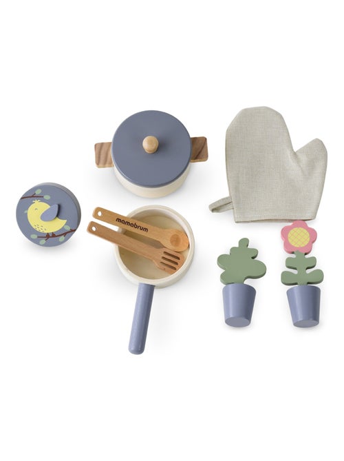Cozinha infantil em madeira com acessórios de imitação 3 anos mamabrum - Kiabi Cozinha infantil em madeira com acessórios de imitação 3 anos mamabrum - Kiabi