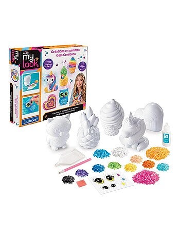 Criações de gemas de cristal 3d