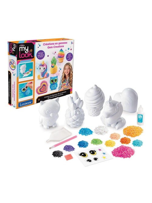 Criações de gemas de cristal 3d - Kiabi