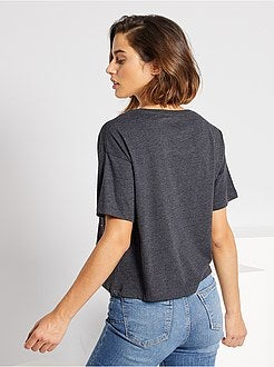 Crop top 'AC/DC' - Kiabi