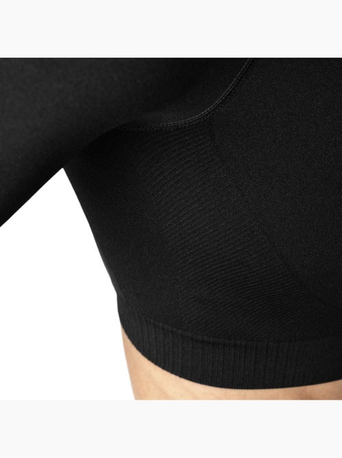 Crop top de desporto manga comprida sem costuras para mulher - Kiabi