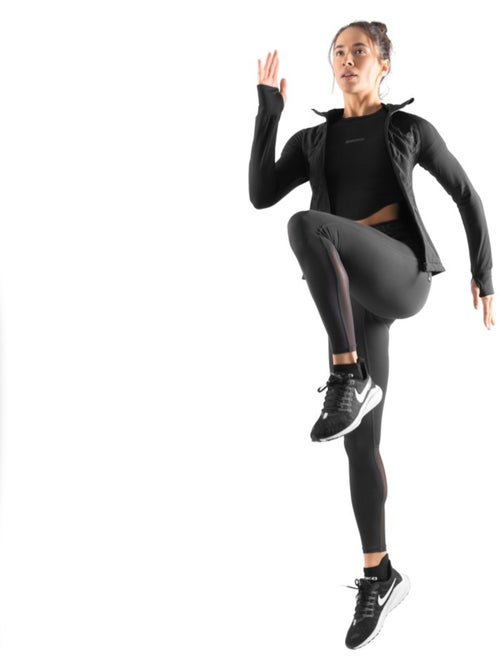 Crop top de treino de manga curta para mulher - Kiabi