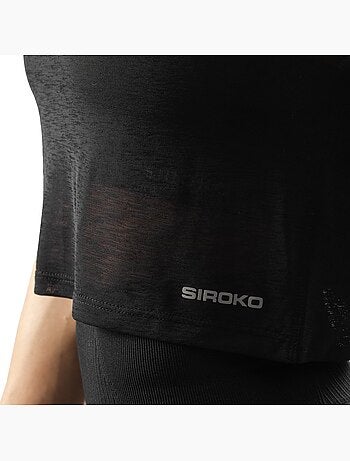 Crop top de treino sem mangas para mulher
