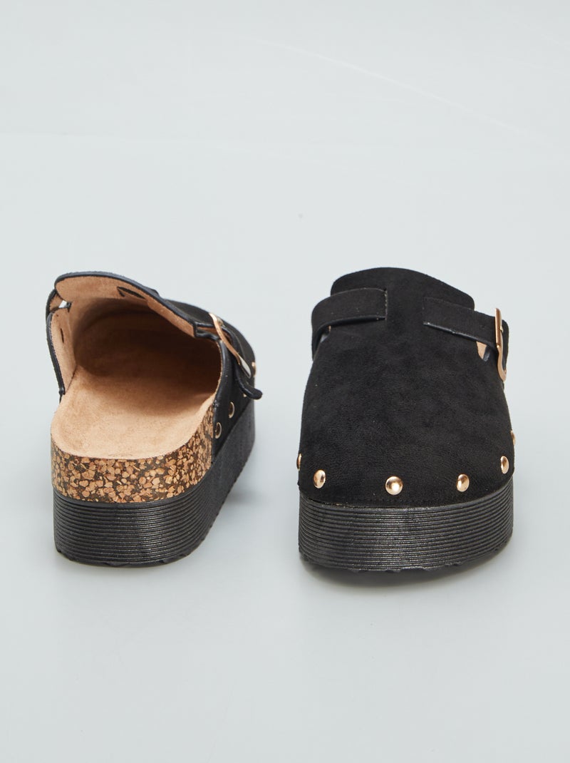 Croques com sola grossa PRETO - Kiabi
