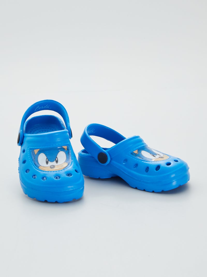 Croques 'Sonic' com tira de suporte AZUL - Kiabi