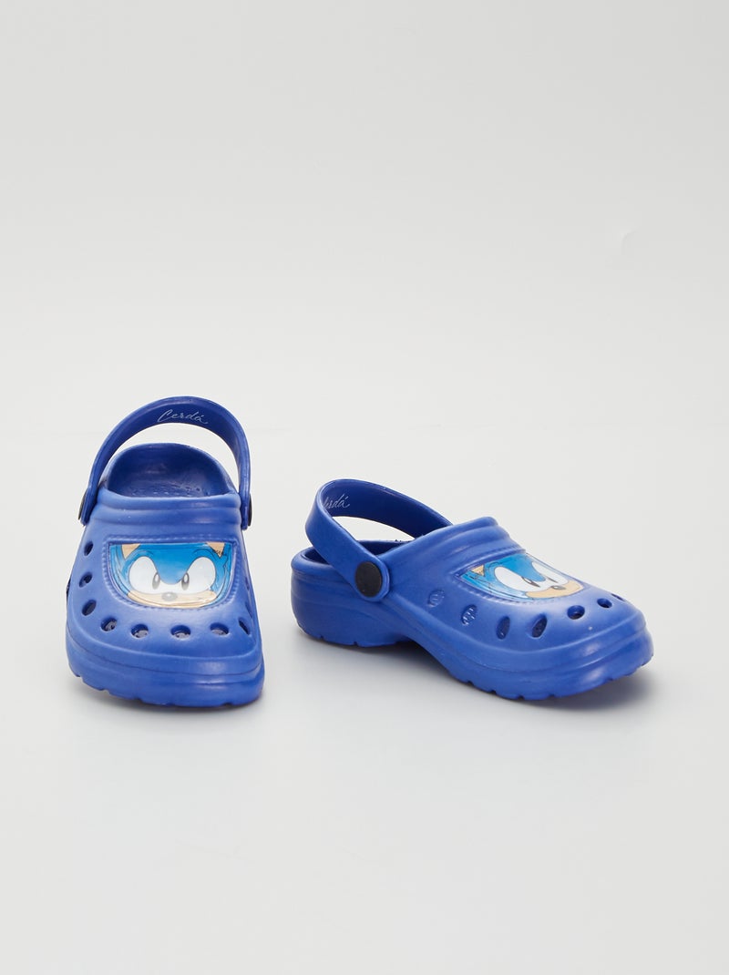 Croques 'Sonic' com tira de suporte AZUL - Kiabi