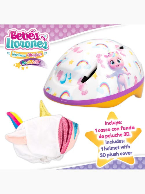 Cry babies dreamy capacete com capa 3d - Kiabi Cry babies dreamy capacete com capa 3d - Kiabi