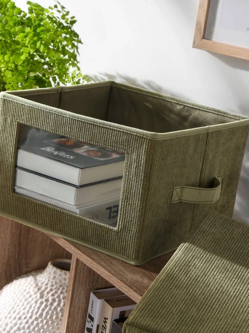 Cubo de arrumação com janela - Kiabi