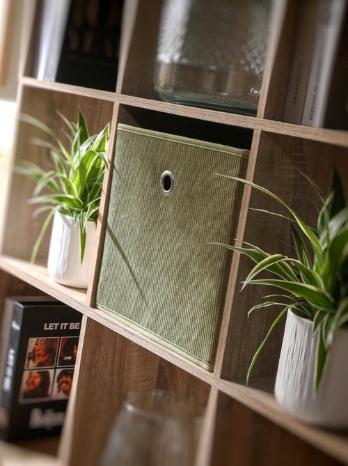 Cubo de arrumação de bombazina - Kiabi