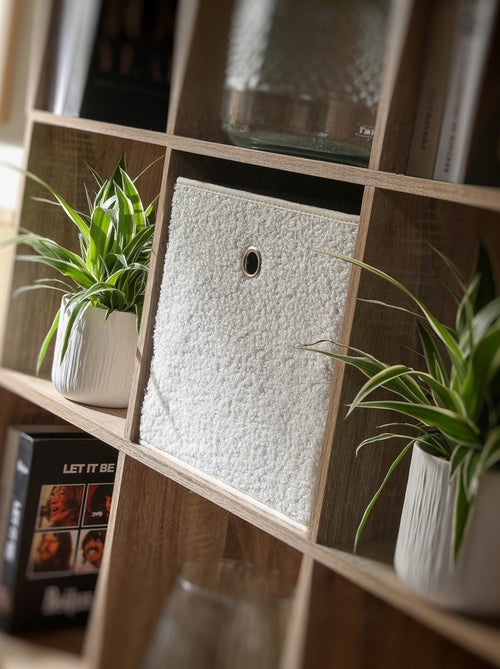 Cubo de arrumação em malha trama - Kiabi