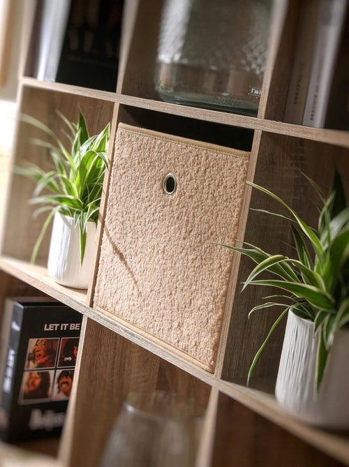 Cubo de arrumação em malha trama - Kiabi