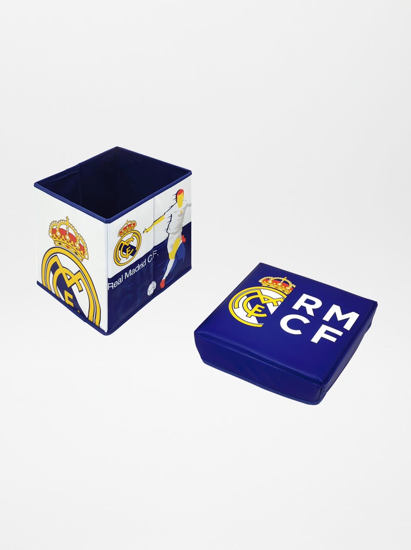 Cubo de arrumação 'Real Madrid' AZUL - Kiabi