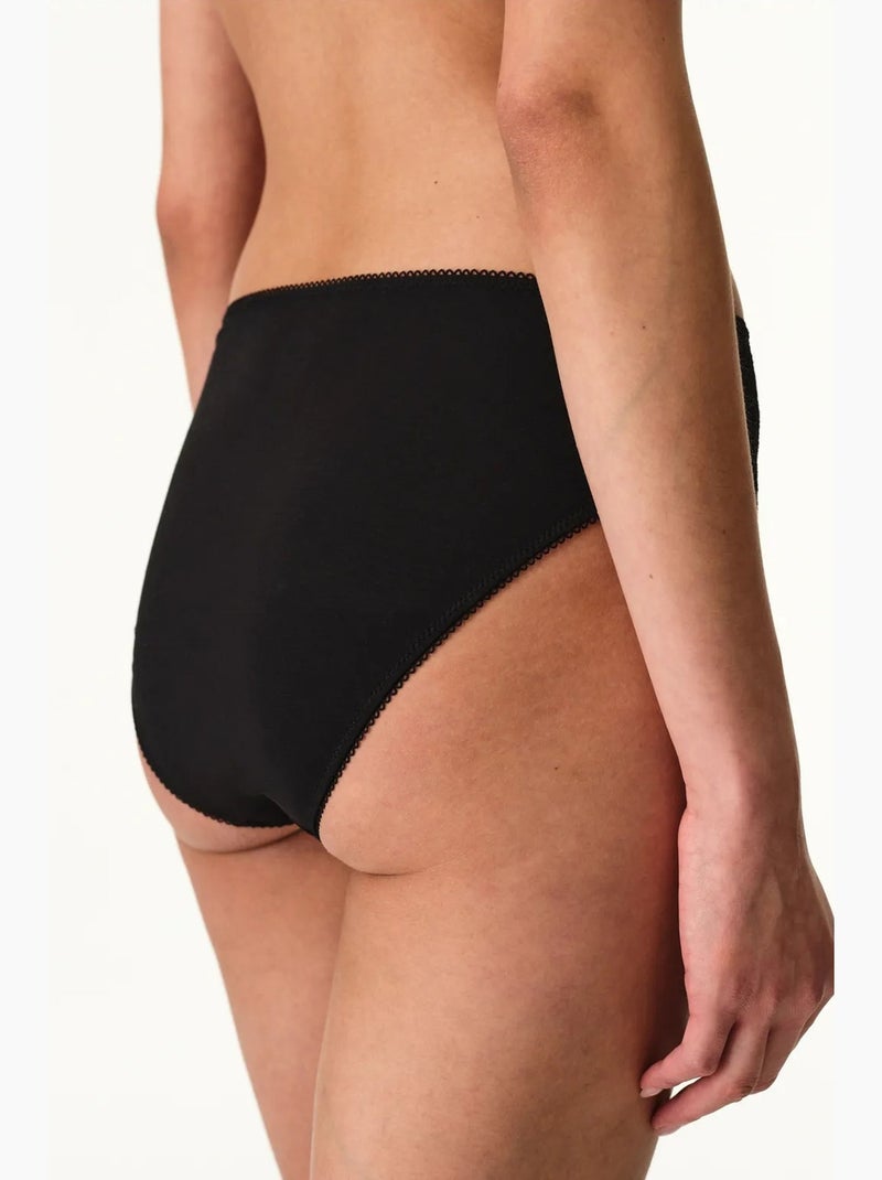 Cueca alta renda maternidade penti Preto - Kiabi