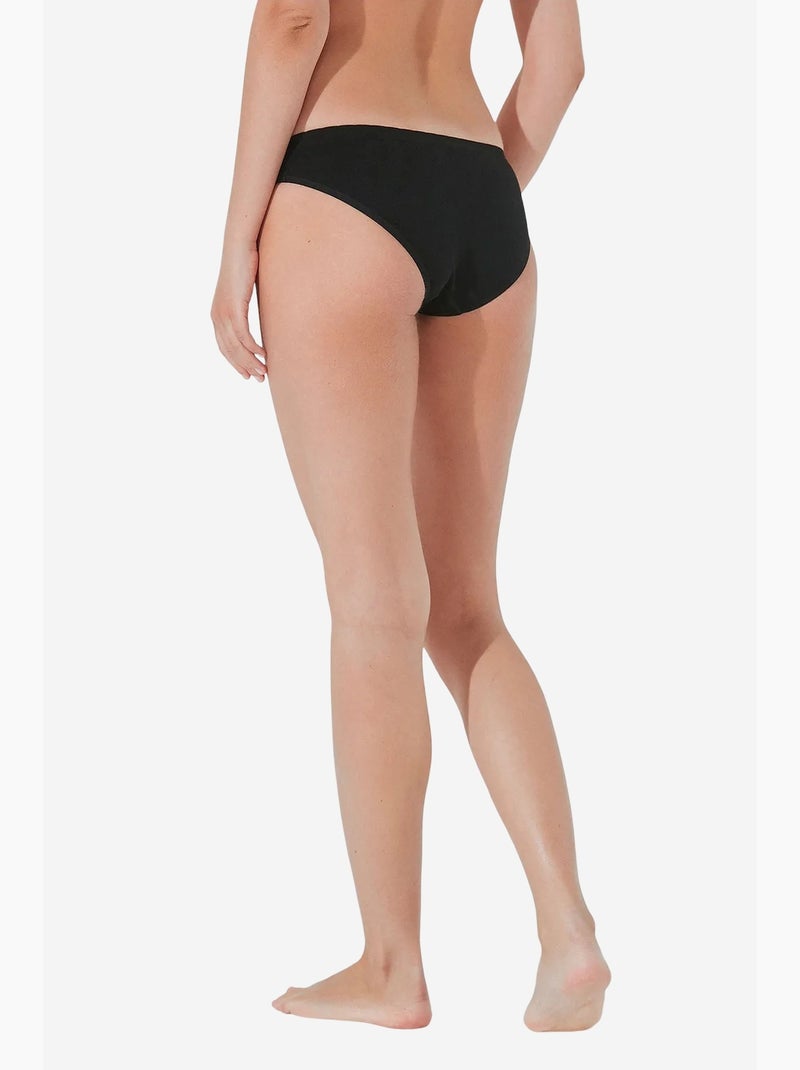Cueca basic slip penti Preto - Kiabi