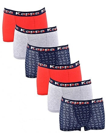 Cueca Boxer Criança KAPPA - Pack de 6