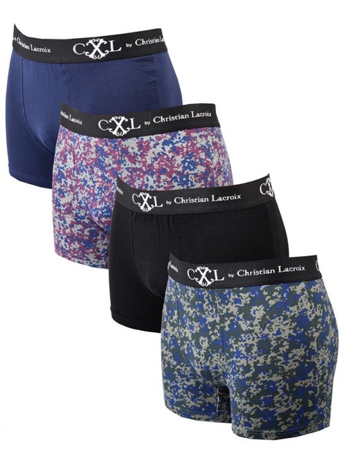 Cueca Boxer CXL by LACROIX - Pack de 4 - Kiabi