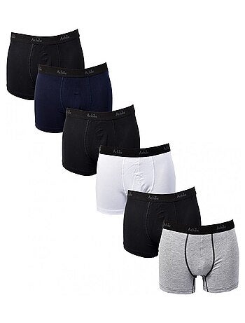 Cueca Boxer Homem ACHILE Ultra Conforto Qualidade Francesa - Pack de 6