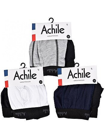 Cueca Boxer Homem ACHILE Ultra Conforto Qualidade Francesa - Pack de 6