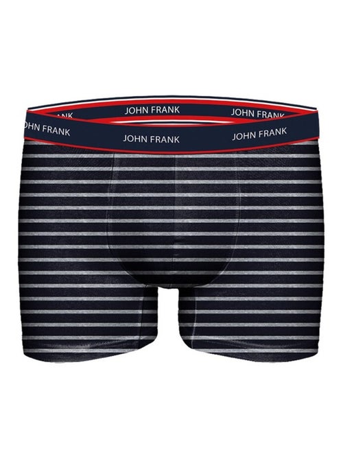 Cueca Boxer Homem JOHN FRANK - Pack de 3 - Kiabi