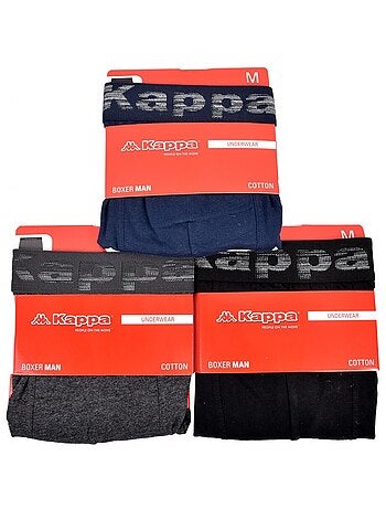 Cueca boxer homem KAPPA - Pack de 3