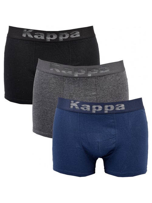 Cueca boxer homem KAPPA - Pack de 3 - Kiabi Cueca boxer homem KAPPA - Pack de 3 - Kiabi