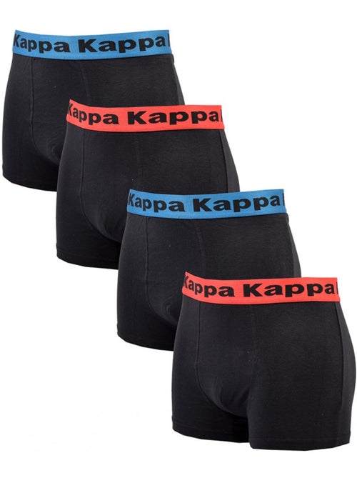 Cueca boxer homem KAPPA - Pack de 4 - Kiabi Cueca boxer homem KAPPA - Pack de 4 - Kiabi