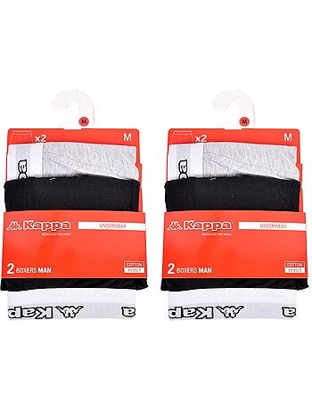 Cueca boxer homem KAPPA - Pack de 4