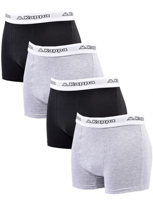 Cueca boxer homem KAPPA - Pack de 4 - Kiabi Cueca boxer homem KAPPA - Pack de 4 - Kiabi