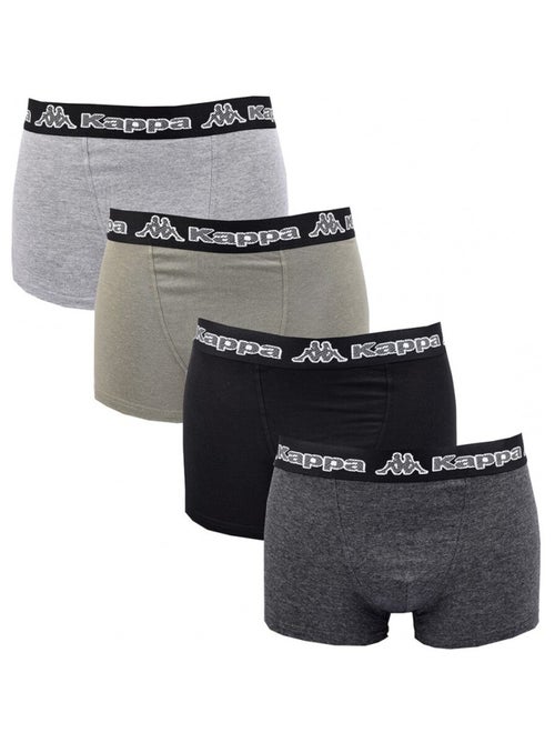 Cueca boxer homem KAPPA - Pack de 4 - Kiabi