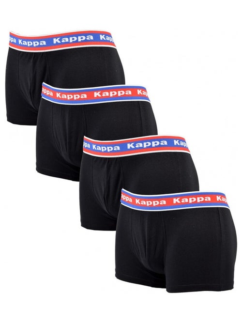 Cueca boxer homem KAPPA - Pack de 4 - Kiabi Cueca boxer homem KAPPA - Pack de 4 - Kiabi