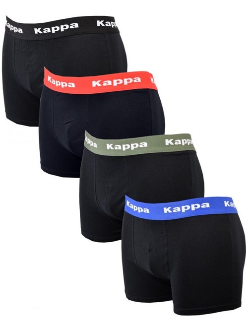 Cueca boxer homem KAPPA - Pack de 4 - Kiabi Cueca boxer homem KAPPA - Pack de 4 - Kiabi