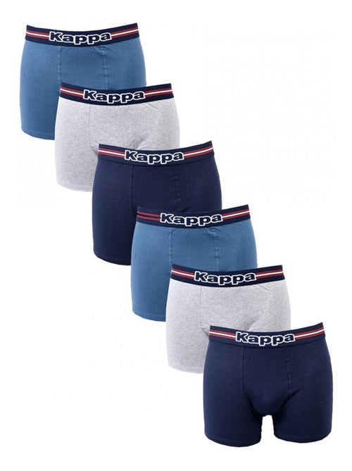 Cueca boxer homem KAPPA - Pack de 6 - Kiabi