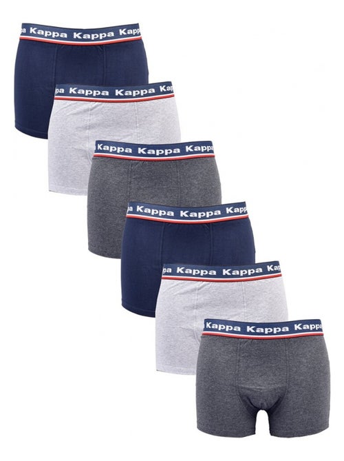 Cueca boxer homem KAPPA - Pack de 6 - Kiabi Cueca boxer homem KAPPA - Pack de 6 - Kiabi