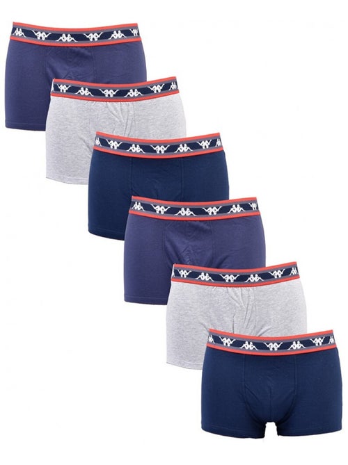 Cueca boxer homem KAPPA - Pack de 6 - Kiabi
