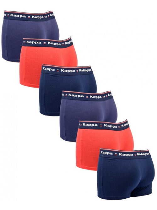 Cueca boxer homem KAPPA - Pack de 6 - Kiabi Cueca boxer homem KAPPA - Pack de 6 - Kiabi
