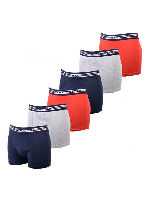 Cueca boxer homem KAPPA - Pack de 6 - Kiabi Cueca boxer homem KAPPA - Pack de 6 - Kiabi
