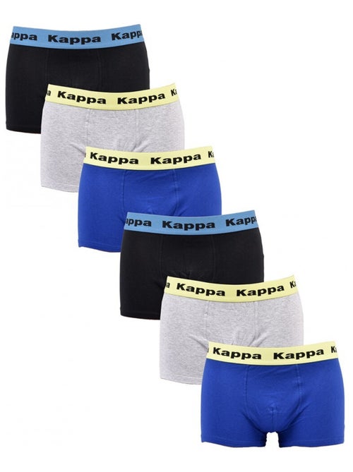Cueca boxer homem KAPPA - Pack de 6 - Kiabi Cueca boxer homem KAPPA - Pack de 6 - Kiabi