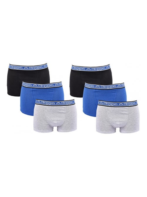 Cueca boxer homem KAPPA - Pack de 6 - Kiabi
