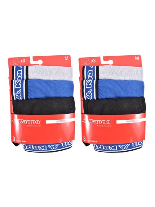 Cueca boxer homem KAPPA - Pack de 6 - Kiabi