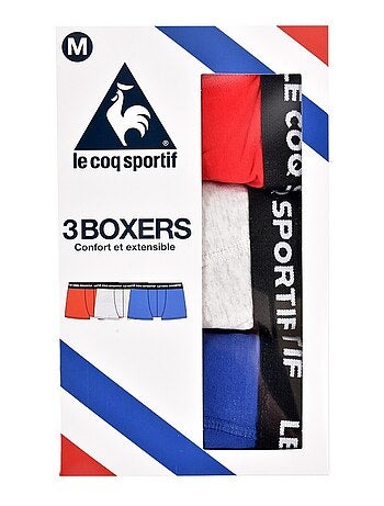 Cueca Boxer Homem LE COQ SPORTIF - Pack de 3