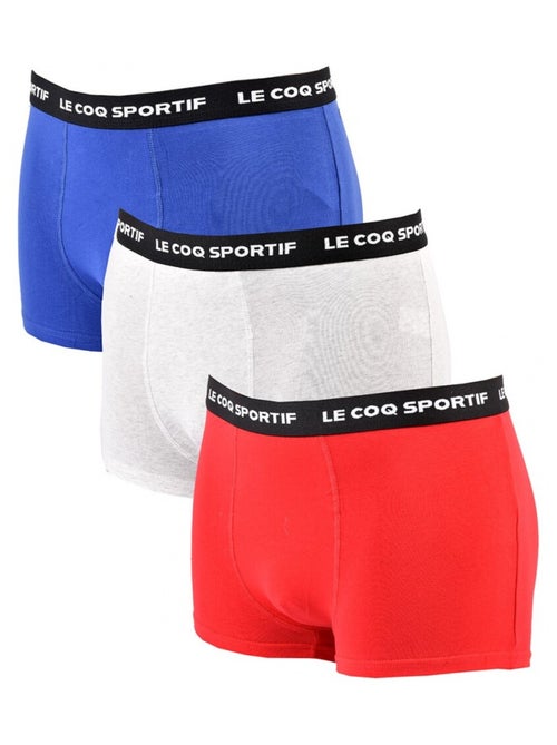 Cueca Boxer Homem LE COQ SPORTIF - Pack de 3 - Kiabi Cueca Boxer Homem LE COQ SPORTIF - Pack de 3 - Kiabi