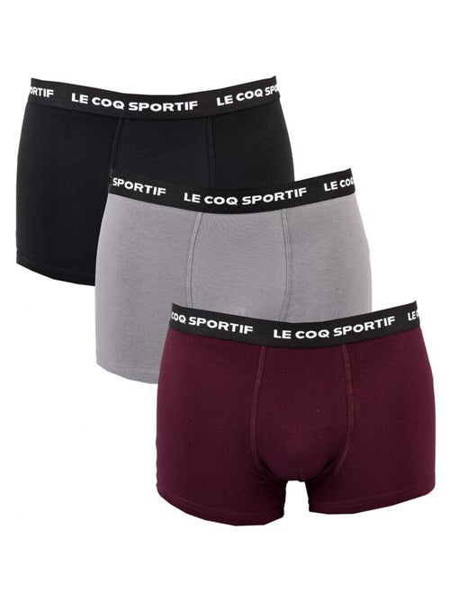 Cueca Boxer Homem LE COQ SPORTIF - Pack de 3 - Kiabi Cueca Boxer Homem LE COQ SPORTIF - Pack de 3 - Kiabi