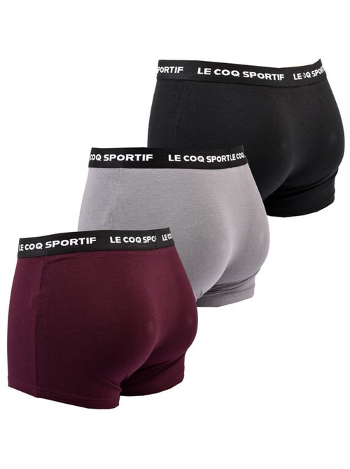 Cueca Boxer Homem LE COQ SPORTIF - Pack de 3 - Kiabi Cueca Boxer Homem LE COQ SPORTIF - Pack de 3 - Kiabi