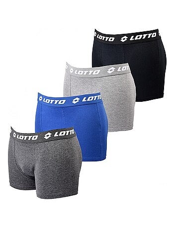 Cueca boxer homem LOTTO - Pack de 4